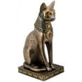 thumbnail image 2 of Egyptian Bronze Bastet Collectible Figurine, 2 of 2
