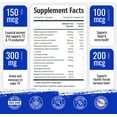 thumbnail image 2 of 1 Body Thyroid Support Iodine Supplement Vegetarian & Non-GMO Capsules with Selenium,Vitamin B12 Complex, Zinc, Ashwagandha, 2 of 8