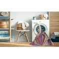 thumbnail image 2 of Ahgly Company Machine Washable Indoor Rectangle Transitional Rogue Pink Area Rugs, 5' x 7', 2 of 7