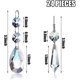 thumbnail image 2 of 24 Pcs Chandelier Crystal Prisms Pendants Set 38 mm Clear Teardrop Icicle Chandelier Crystals Parts, 2 of 5