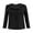 Black, variant on Port Shirts for Women Chemo Patients Long Sleeve Shoulder Post Surgery Clothing Chemotherapy Must Haves Women