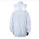 thumbnail image 3 of Chaqueta de algodón transpirable de primera calidad con velo redondo, chaqueta de apicultor profesional con cremalleras de latón, 3 of 5