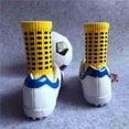 thumbnail image 4 of Soidarity Calcetines transpirables de goma antideslizantes Calcetines de fútbol para correr de verano Calcetines de entrenamiento deportivo para hombres Deportes y aire libre No. 4 Soidarity OD010100-04, 4 of 6