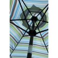 thumbnail image 7 of Outdoor Umbrella Patio 8.6 FT Market Table Umbrella Striped Canopy Steel Pole UV 50+, 7 of 7