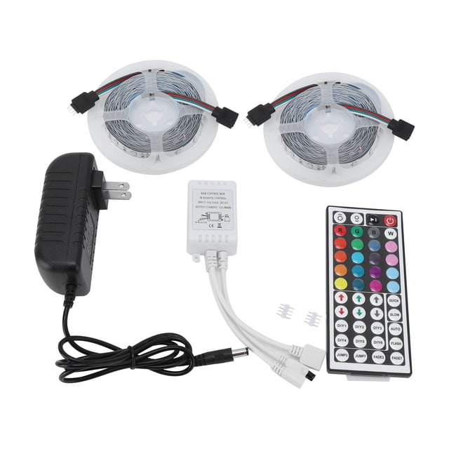 Fosa RGB Light Strips,10M RGB Strip Lights Colorful 600LED Light Strip Dimmable Lighting For Outdoor Decor US 100‑240V,LED Strip Lights