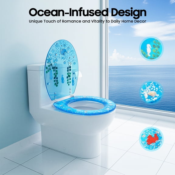 Resin Toilet Seat, Toilet Seat, Toilet Seat with Cover
