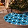 thumbnail image 5 of Sikiie Bowling Balls Nativity Christmas Tree Skirt, Jesus Christian Winter Holiday Tree Mat Decoration(30-48IN)36", 5 of 6