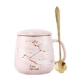 thumbnail image 2 of Taza de cerámica para café, ideal para la oficina, el dormitorio y la cocina: taza para bebidas frías y calientes con agarre cómodo, adecuada para té, agua o café en el escritorio o la sala de estar., 2 of 6