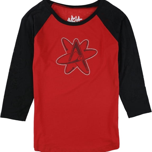Touch Womens Albuquerque Isotopes Embellished T-Shirt, Red, Small