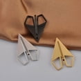 thumbnail image 6 of RUISINERY Simple Designs Paper Aircraft Brooch Elegant Metal Pin for Fashion Enthusiasts and Professionals Formal Occasion, 6 of 7
