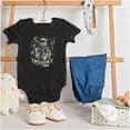 thumbnail image 3 of Urban Popeye Black Jack I'm Lucky Romper Boys or Girls Infant Baby Brisco Brands NB, 3 of 6
