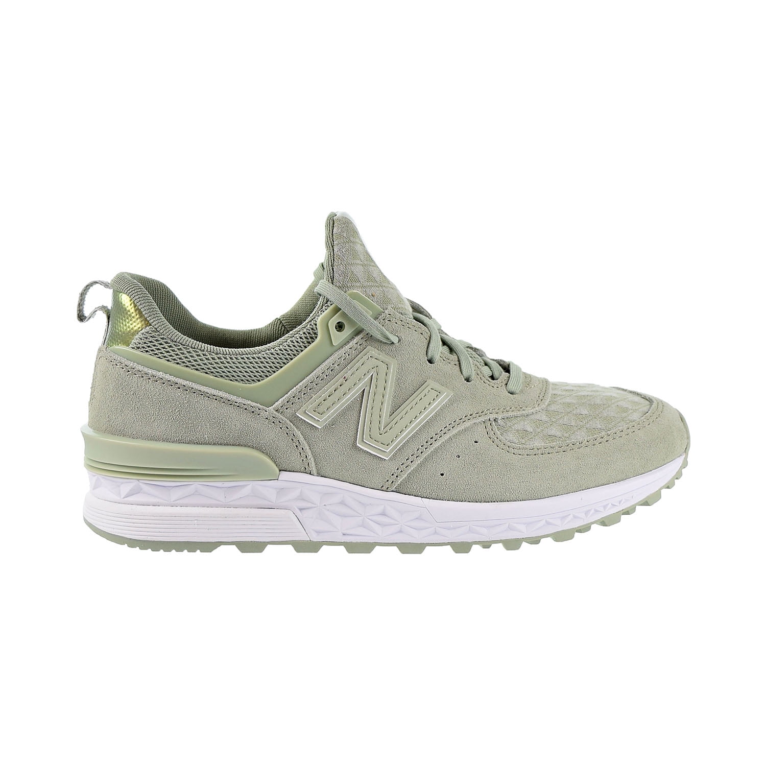 New Balance 574 Women's Shoes Silver Mint ws574-snd