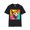 Black, variant on Muscle Twins Black German Shepherds Unisex Softstyle T-Shirt