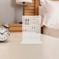 thumbnail image 4 of Raindrops 2Pcs Clear Acrylic Earring Storage Rack Organizer Stand Suitable for Daily Jewelry Display, 4 of 8