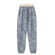 thumbnail image 5 of Pantalones de Tobillo de Cintura Elástica con Bolsillos Pantalones Deportivos Casuales para Adultos Y Niños, Tela de Nylon de Moda, 5 of 7