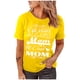 thumbnail image 1 of Camiseta de mujer Camisetas divertidas y lindas Camiseta de manga corta Regalo del día de la madre Blusa con estampado de letras personalizadas Pompotops  hkajfhjk464522, 1 of 1