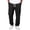 Black@GC@, variant on Mens Casual Pants Wide Leg Waffle Pants for Men Trendy Elastic Waist Drawstring Solid Soft Casual Joggers Pant With Pockets