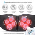 thumbnail image 3 of Masajeador de cuello y hombros COMFIER Shiatsu w/ Heat Black, 3 of 9