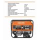 thumbnail image 3 of Generador Portátil A Gasolina 6000W 4 Tiempos Arranque Manual - Eléctrico GG-6000W Nikata, 3 of 6
