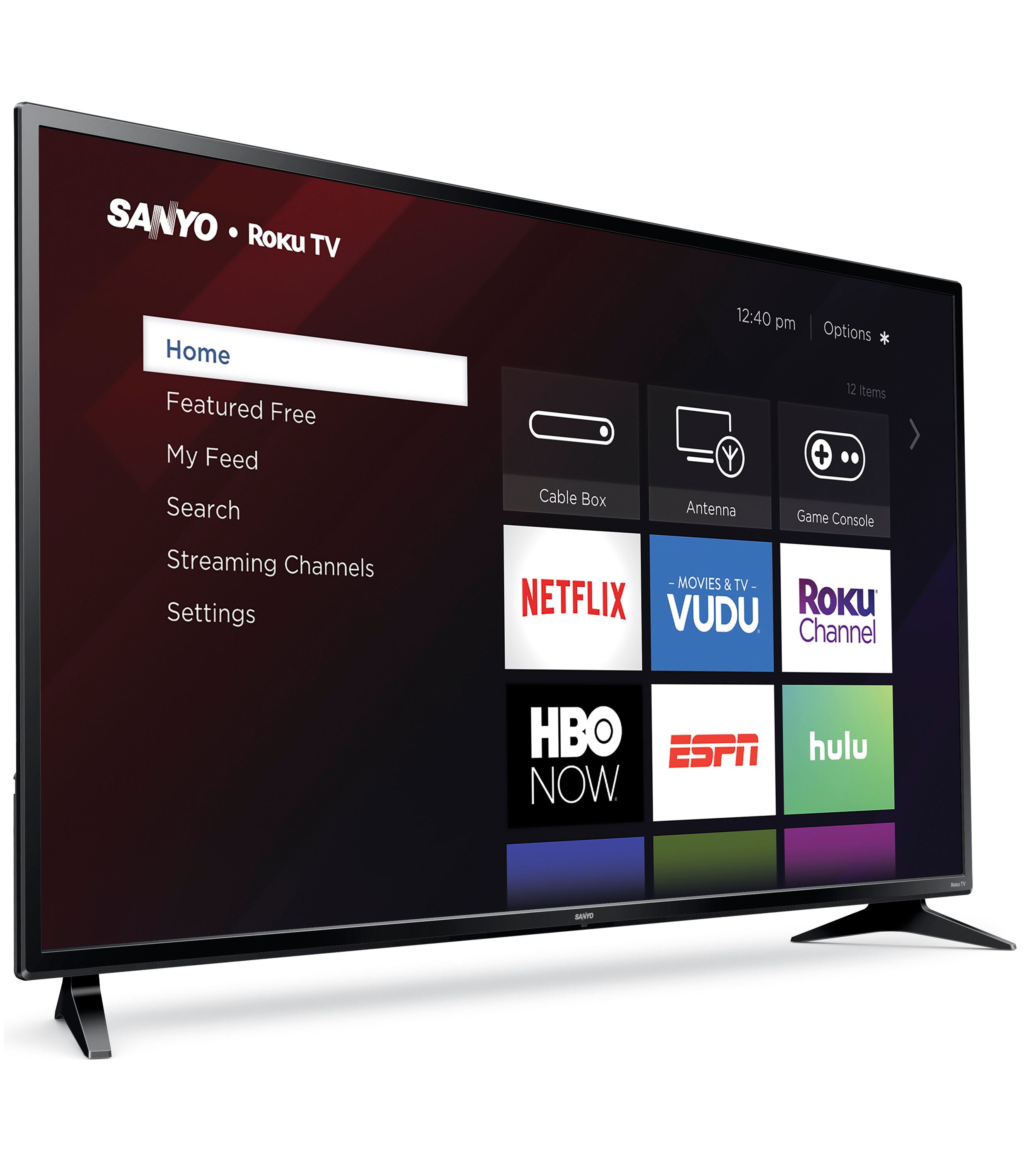 Sanyo 55 Class 4k Ultra Hd 2160p Hdr Roku Smart Tv Fw55r70f Walmart Com Walmart Com
