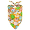 thumbnail image 2 of Bandana bufanda navideña para mascotas perfecl Tela para primera bandana para perros medianos y grandes Huevos de Pascua, 2 of 8