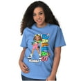 thumbnail image 3 of XOMG POP Cute Dallas Vibes Cartoon Women Plus Size Graphic Tee Tees Brisco Brands 2X, 3 of 5