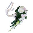 thumbnail image 1 of Ramo de rosas artificiales, flores florales, decoración para bodas, San Valentín C, 1 of 9
