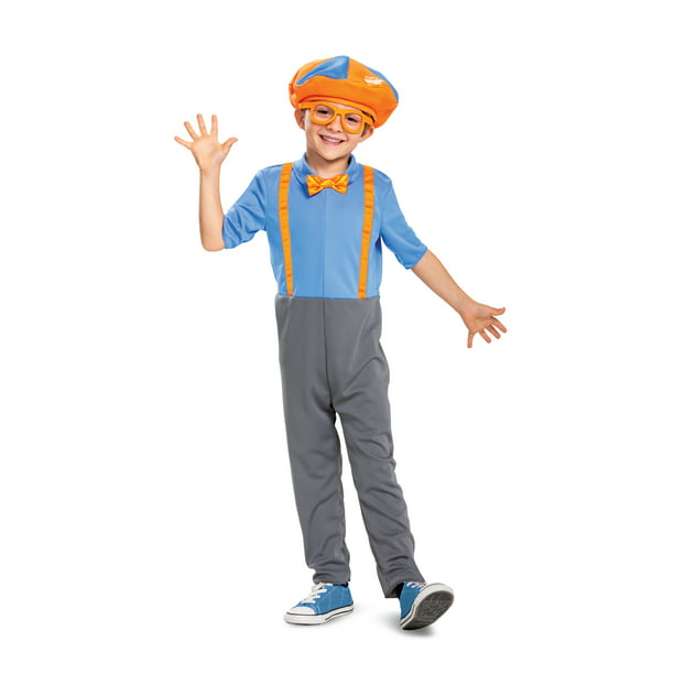 Blippi Boys Child Funny Artist Youtube Star Halloween Costume-L(4-6) - Walmart.com