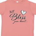 thumbnail image 4 of Inktastic Well Bless Your Heart with Calico Print Boys or Girls Toddler T-Shirt, 4 of 5
