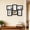 Black, variant on 6-Piece 4x6 Photo Frame Collage, Glass Front Multi-Picture Wall Display Set, Perfect for Home or Office Decoration