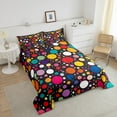 thumbnail image 3 of YST Colorful Polka Dots Comforter Set Modern Geometric Bedding Twin Size Rainbow Circles Rounds Bedding Comforter Sets Christmas Themed Duvet Insert for Kids Girls Boys, 3 of 5