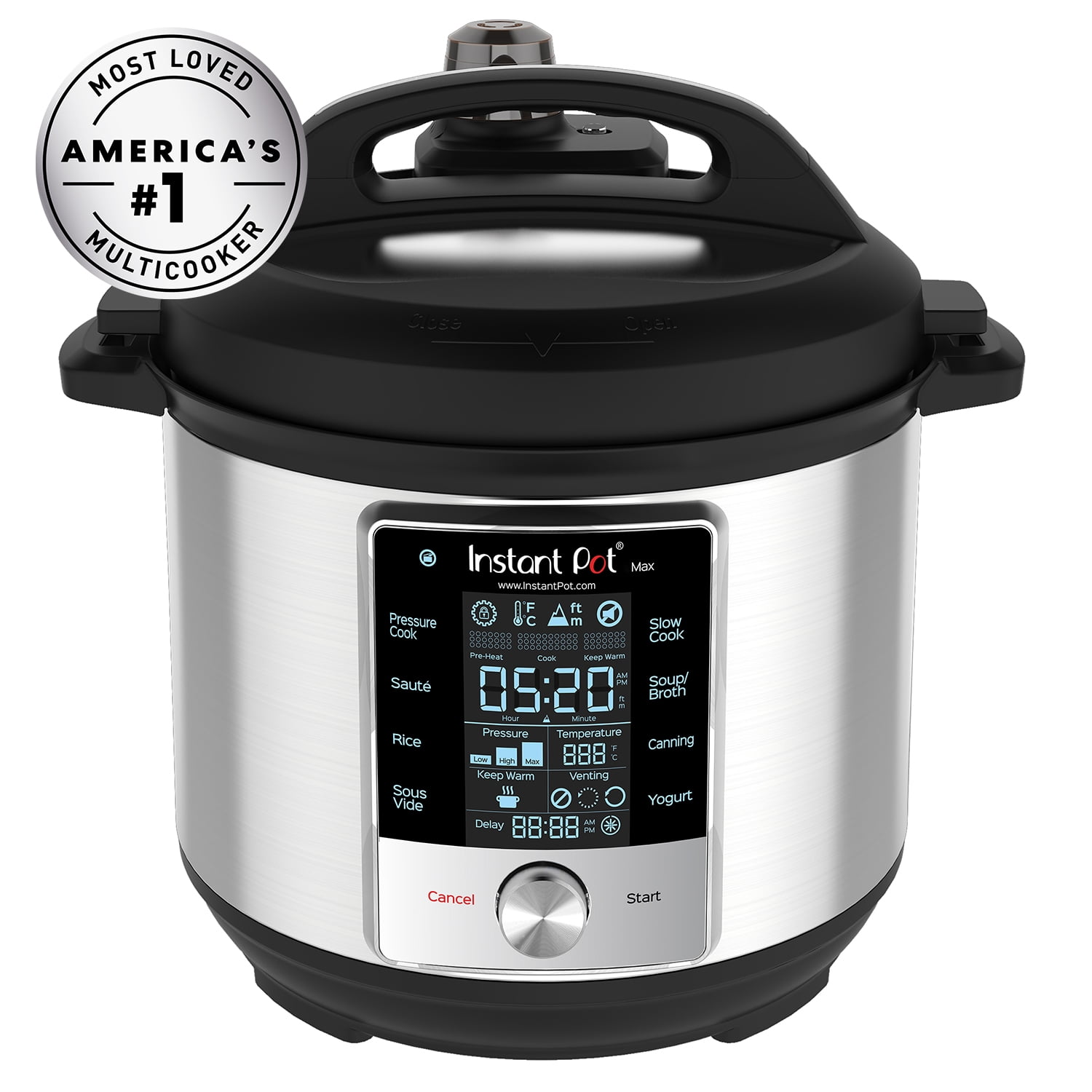 Instant Pot Max Duo Plus, 9-in-1 Multifunction 6 Qt Electric Pressure Cooker - Walmart.com Instant Pot Max Duo Plus, 9-in-1 Multifunction 6 Qt Electric Pressure Cooker - Walmart.com