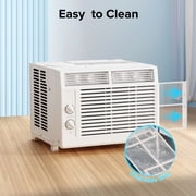 KISSAIR 5000 BTU Window Air Conditioner for Small Rooms AC Unit Air Conditioner Cools Up to 150 sq.ft