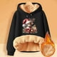 thumbnail image 2 of WILLBEST Sudadera Deportiva para Mujer, Ideal para Navidad E Invierno Sudadera con Capucha Gruesa, Cálida y Colorida XXXX-Grande, 2 of 3