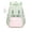 Green, variant on Aesthetic Plaid Pattern School Backpack for Students with Plush Charm Lightweight Multi-Pocket Daypack for High School College and Daily Commuting Blue