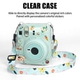 thumbnail image 4 of Scratch PC Camera Case with Comfortable Touch, Suitable for  Mini12 Camera, Transparent Shell, Shoulder Strap, Personalized Stickers, Photo Storage Compartment, 4 of 7