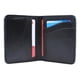 thumbnail image 1 of Cartera Hombre Piel Genuina Pull Up Ligero Curvas negro, 1 of 11