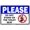 Warning Sign 3, variant on Street warning plaque Please Do Not Stand On The Toilet Seat Restroom Sign - 8"x12" Courtyard Decoration Office Sign For Outdoor Indoor, Restroom, Safety Alert