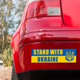 thumbnail image 3 of I Stand With Ukraine Flag Vinyl Decal Sticker Car Window Bumper, 3 of 7
