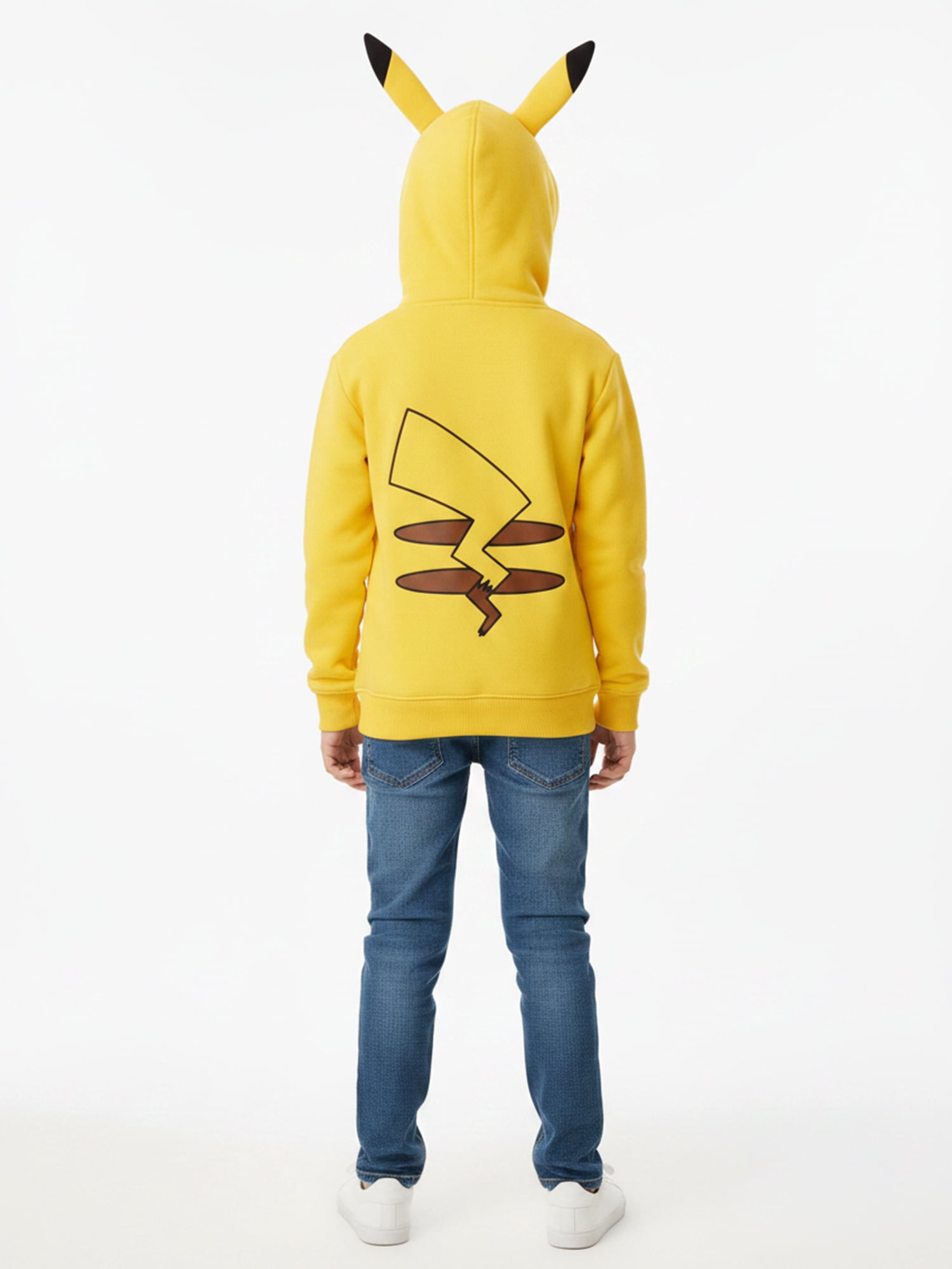 Pokémon, Boys' & Big Boys' Graphic Cosplay Hoodie, Pikachu, Sizes 4-18