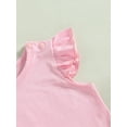 thumbnail image 6 of Bagilaanoe Toddler Baby Girls T-Shirt Fly Sleeve Casual Tees 6M 12M 18M 24M 3T 4T Kids Loose Summer Tops, 6 of 9