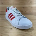 thumbnail image 1 of NWOB Adi-das Campus II Shoes Men’s 12 White Red/Orange Leather Low Top G49419, 1 of 6