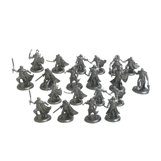 20 figuras de soldados antiguos, minifiguras para hombres y niños, juego de juguetes, modelos de guerreros, diseño de diorama para juegos, escena en Plata
