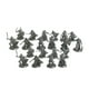 thumbnail image 1 of 20 figuras de soldados antiguos, modelos de guerreros, regalos de cumpleaños, figuras en miniatura, diseño de diorama para juegos, manualidades, Plata, 1 of 8