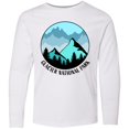 thumbnail image 3 of Inktastic Glacier National Park Montana Mountains Long Sleeve Youth T-Shirt, 3 of 5