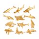 thumbnail image 3 of Modelo de animal en miniatura perfecl Juguetes educativos para niños 12 piezas, 3 of 8