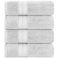 thumbnail image 4 of Modern Threads Spunloft Cotton Bath Towels, Gray (4 Count), 4 of 7