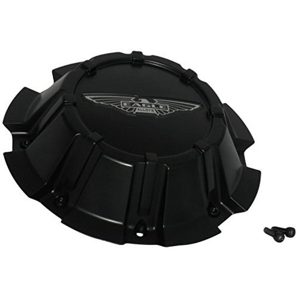 American Eagle Alloy 3278 3278-08 Flat Matte Black Wheel Center Cap