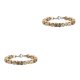 thumbnail image 2 of Guardurnaity Gargantilla con Cadena Barbada Pieza universal Para Varias Ocasiones Collar de Metal Collares Únicos Oro intermedio 2piezas, 2 of 6