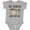 AC-Heather Grey, variant on My Auntie Loves Me with Sloth and Hearts Boys or Girls Baby Bodysuit